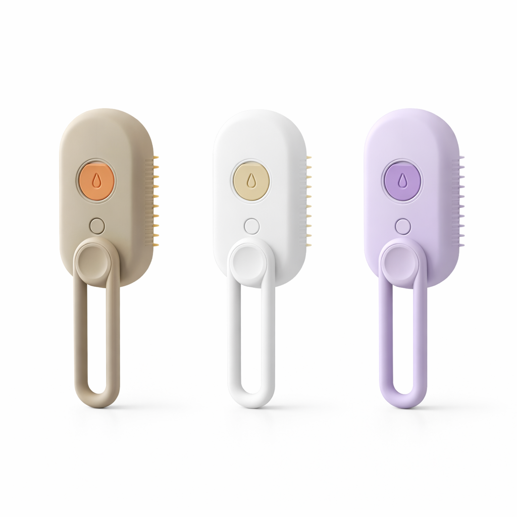 PawLux SteamTouch™ Grooming Brush