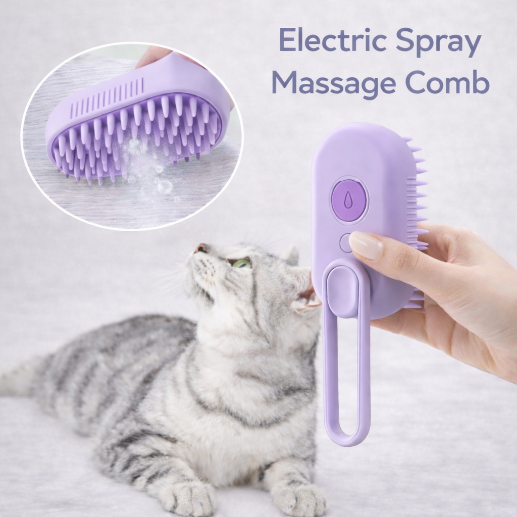PawLux SteamTouch™ Grooming Brush